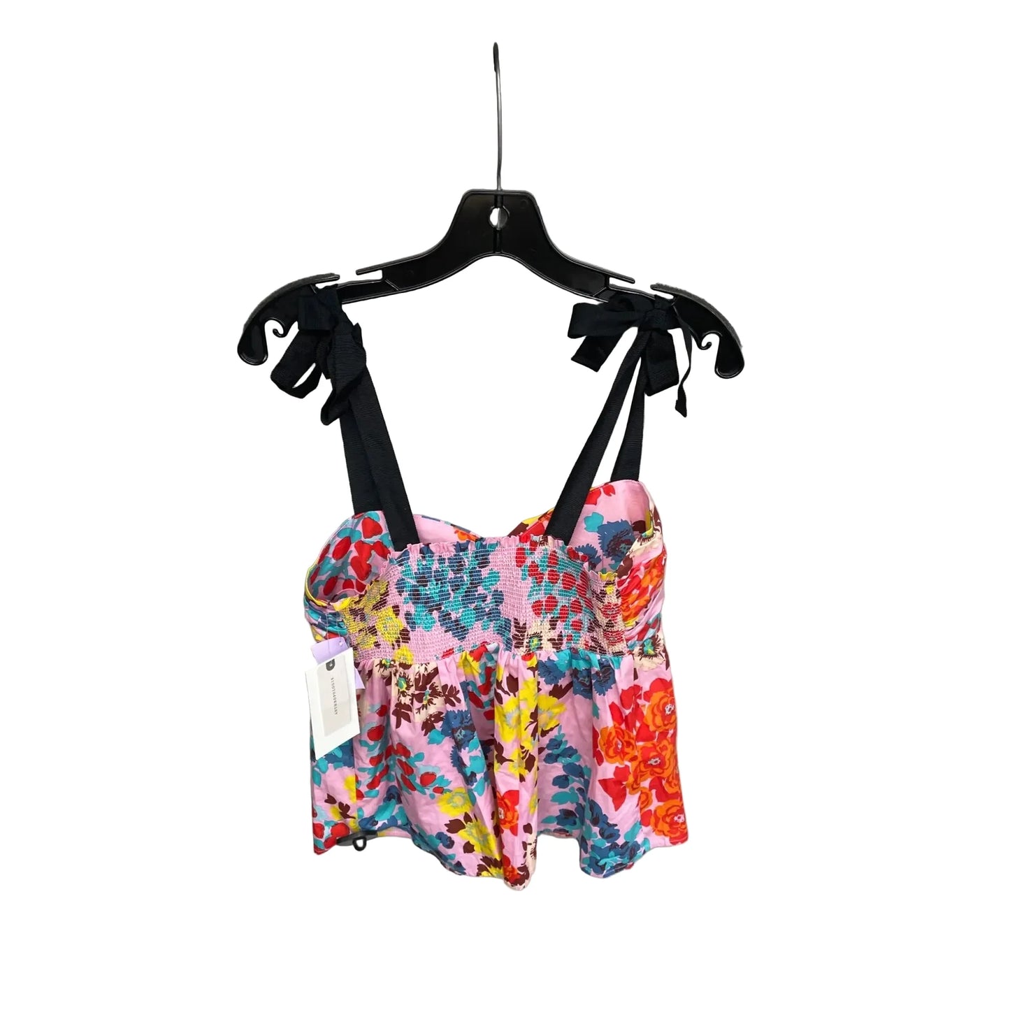 Top Sleeveless By Anthropologie In Floral Print, Size: M