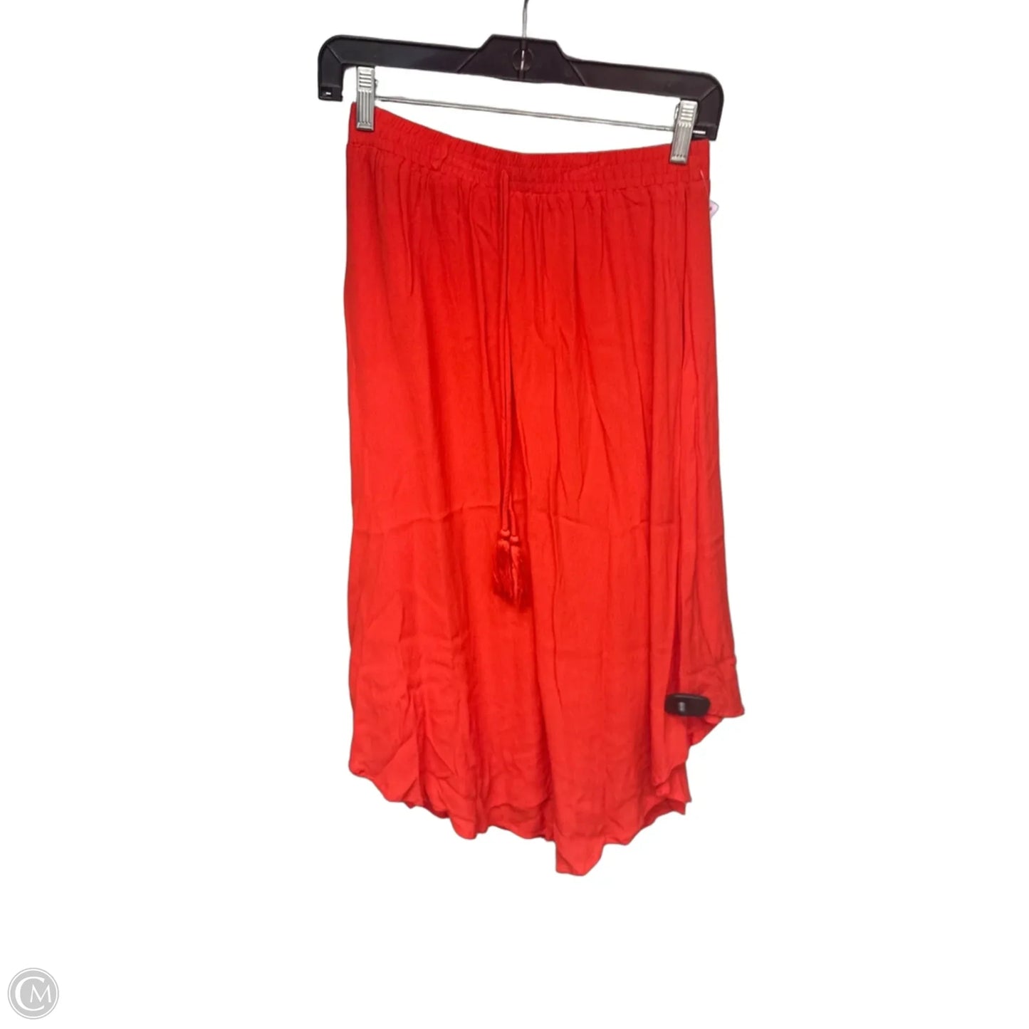 Skirt Midi By Lulus In Orange, Size: M