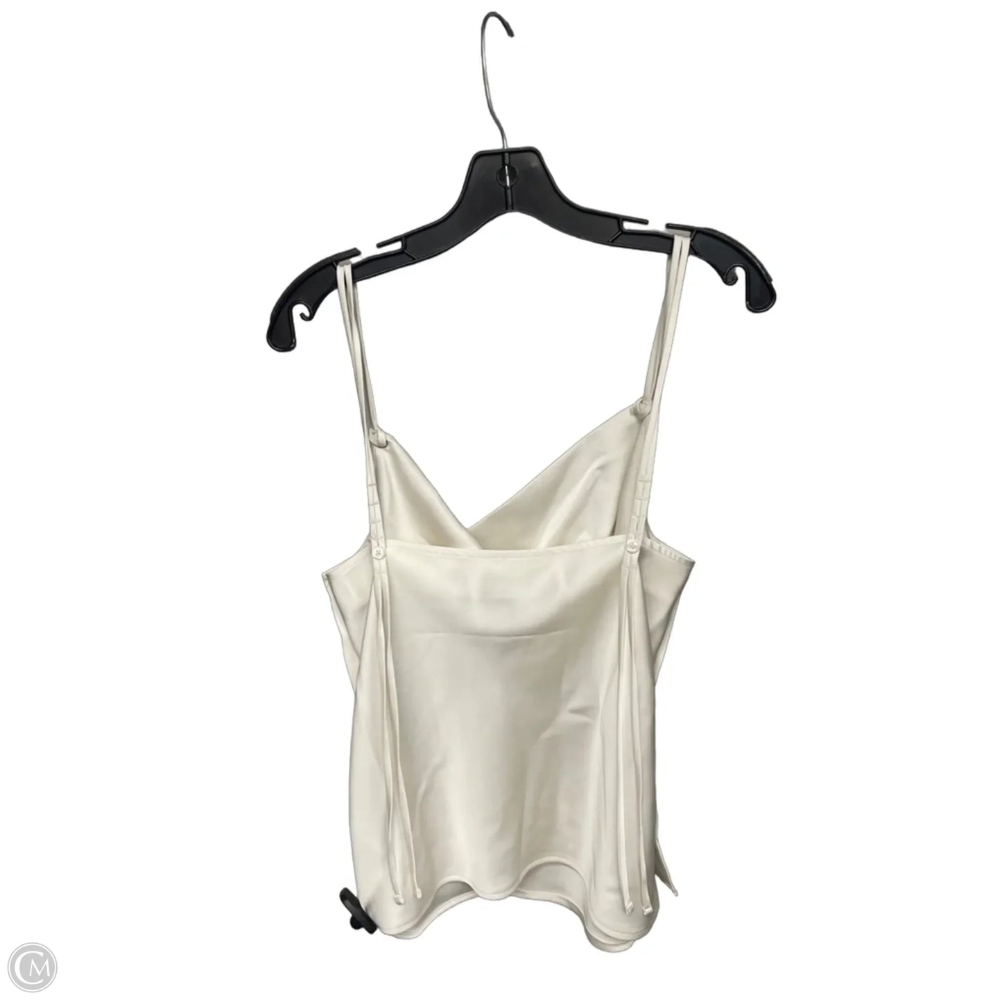 Top Sleeveless By Calvin Klein In Ivory, Size: M