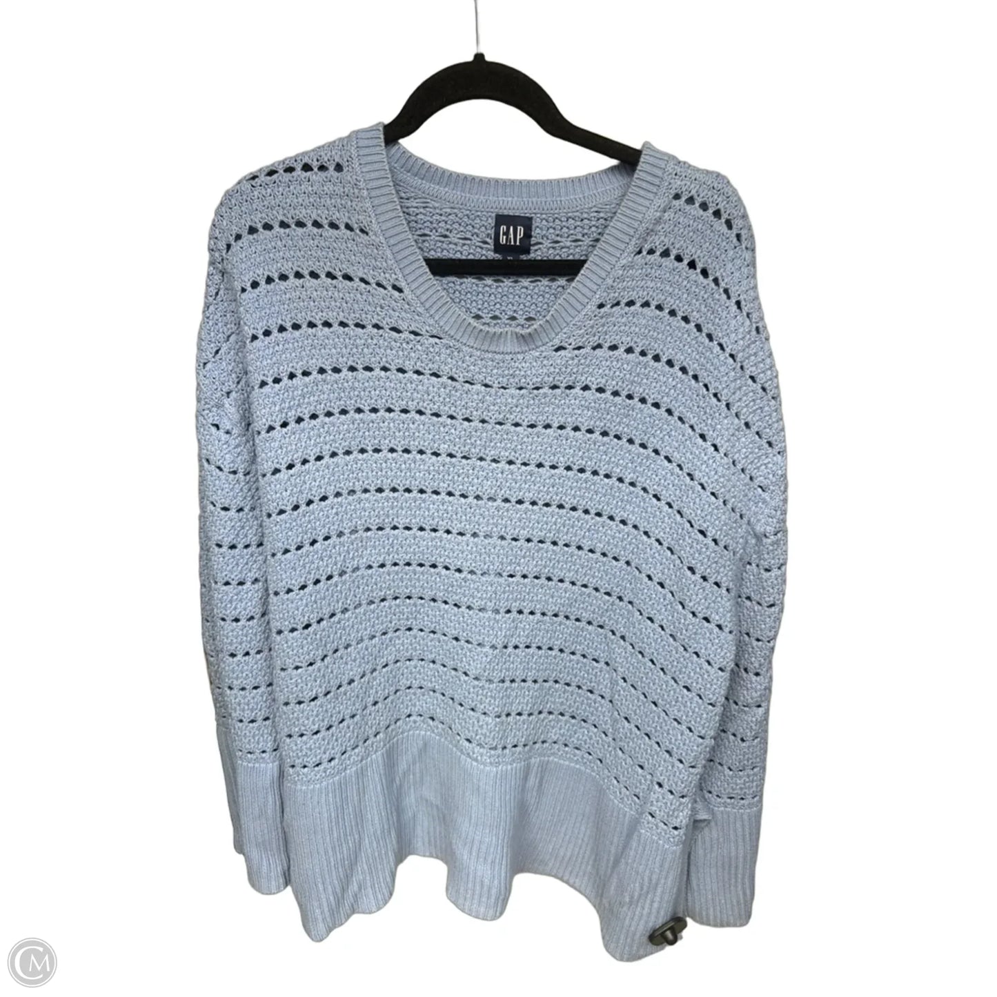 Sweater By Gap In Blue, Size: Xl