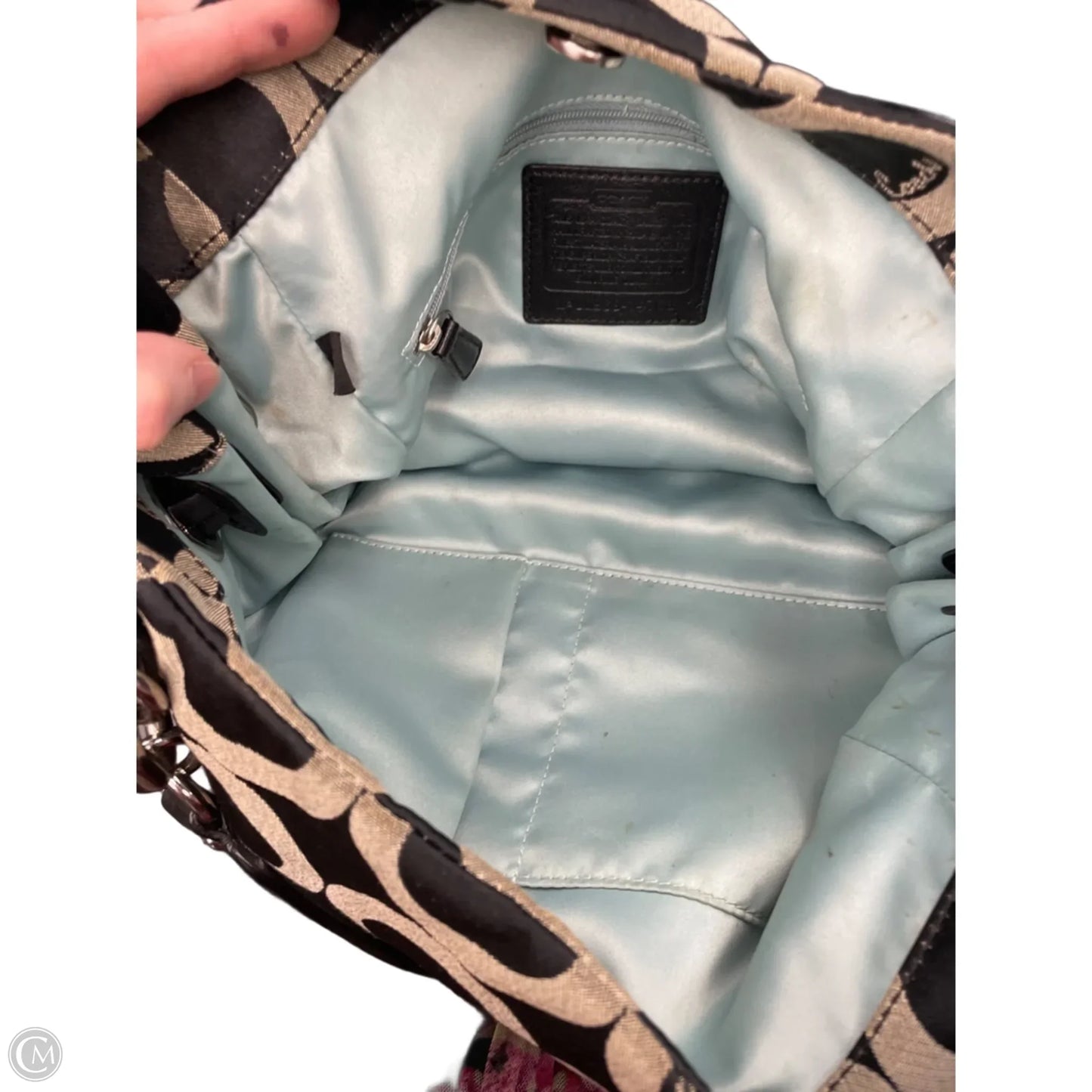 Handbag Designer By Coach, Size: Large