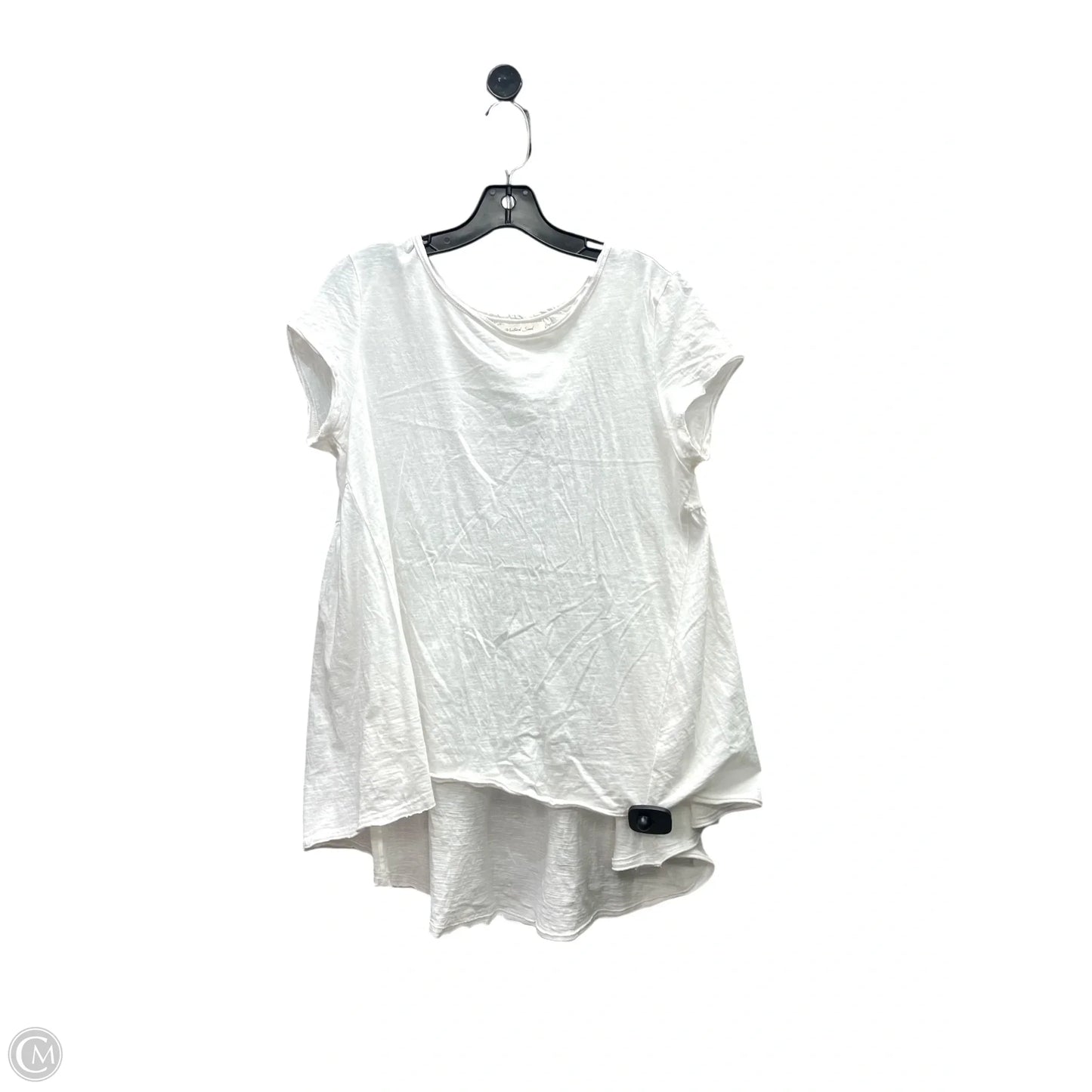 Tunic Short Sleeve By Mustard Seed In White, Size: S