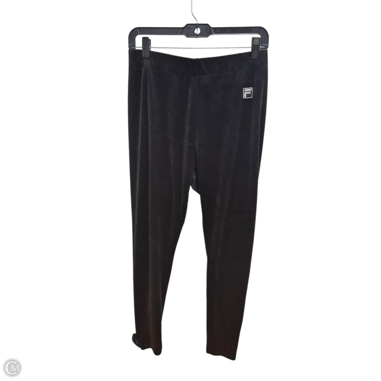 Athletic Pants 2pc By Fila In Black, Size: L