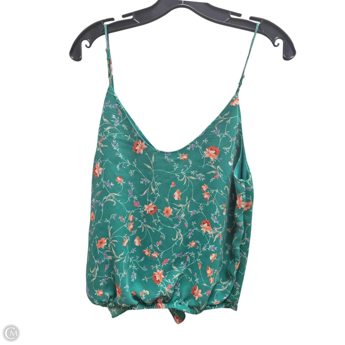 Top Sleeveless By Sienna Sky In Green & Orange, Size: L