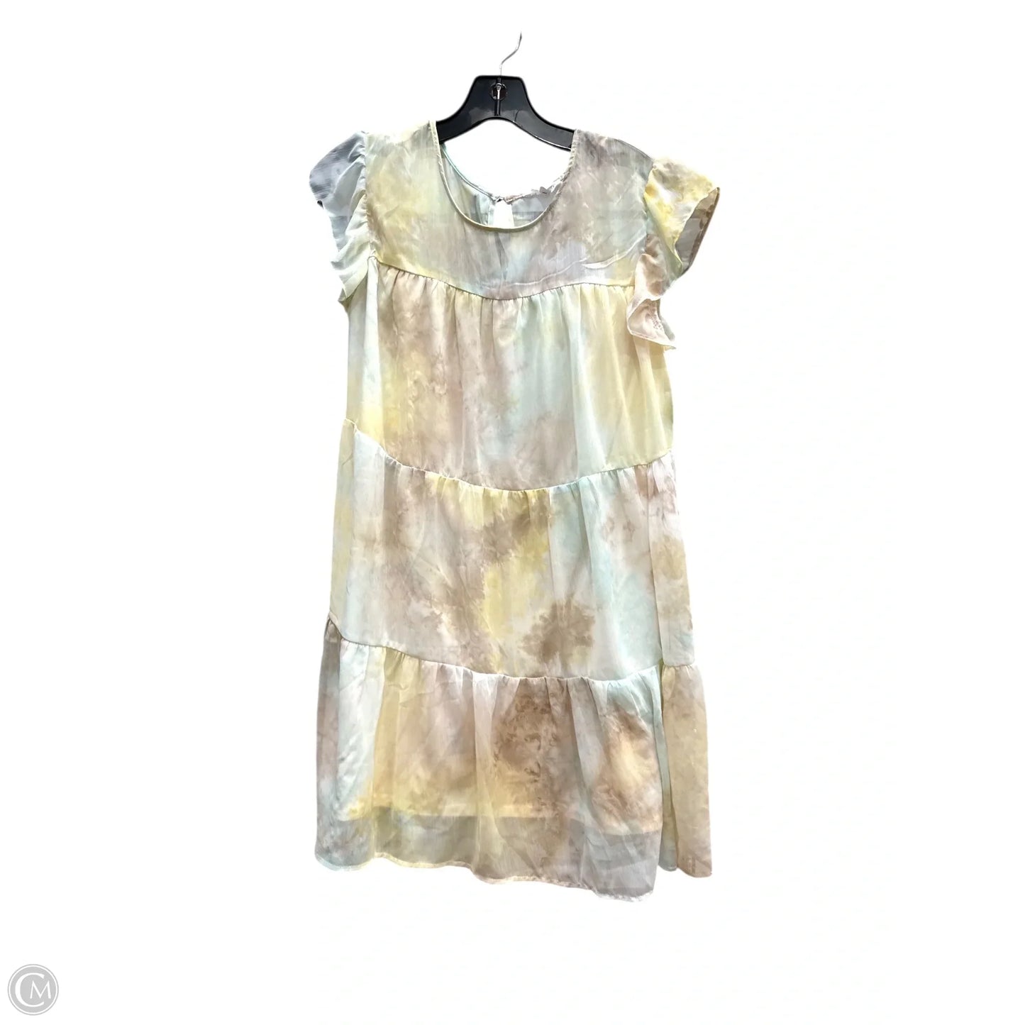 Dress Casual Midi By Blu Pepper In Multi-colored, Size: M