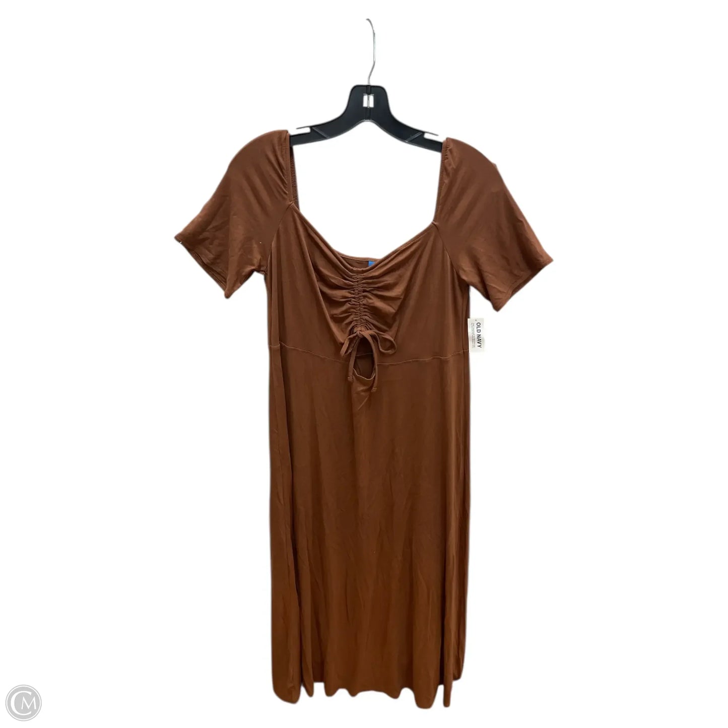 Dress Casual Maxi By Old Navy In Brown, Size: L