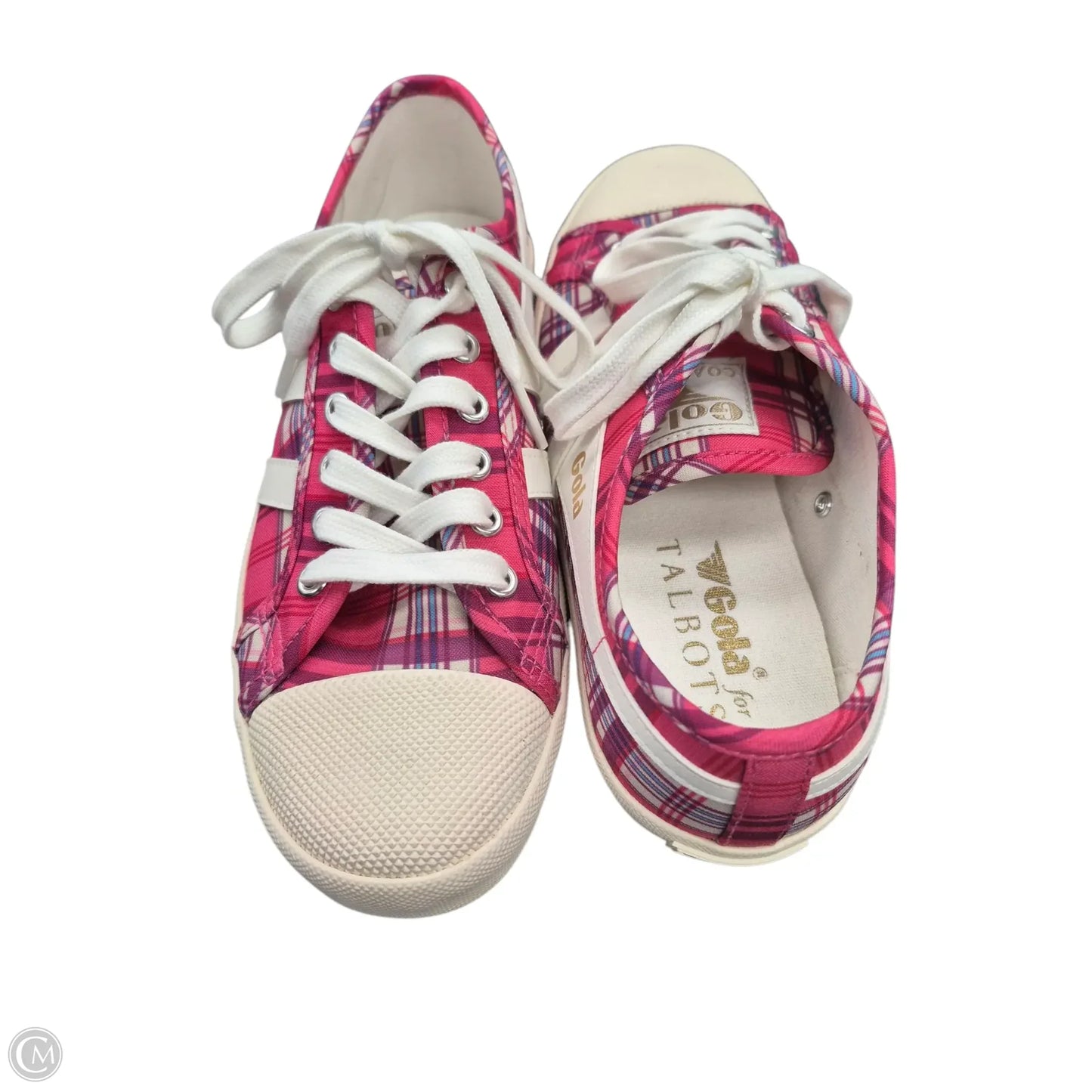 Shoes Sneakers By Gola In Pink & White, Size: 8