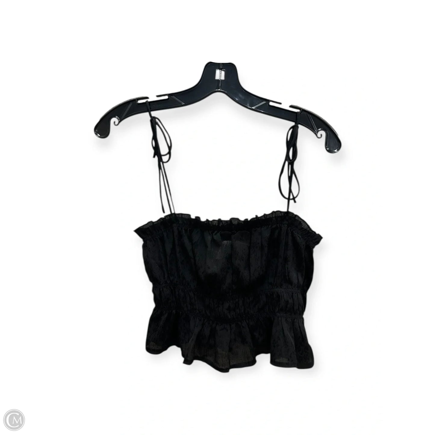 Top Sleeveless By Clothes Mentor In Black, Size: 4