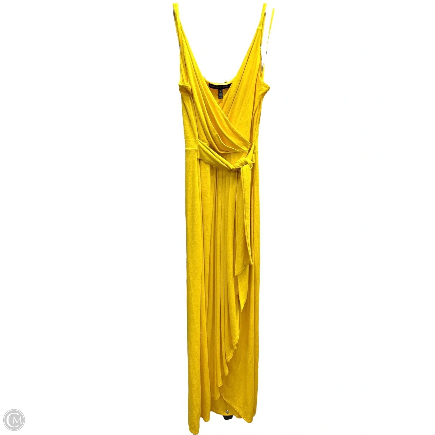 Dress Casual Maxi By White House Black Market In Yellow, Size: 2