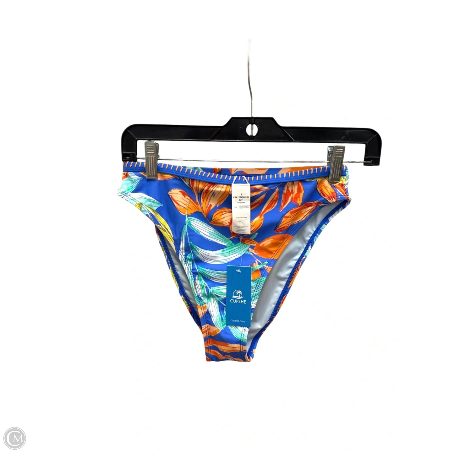 Swimsuit Bottom By Cupshe In Blue & Orange, Size: S