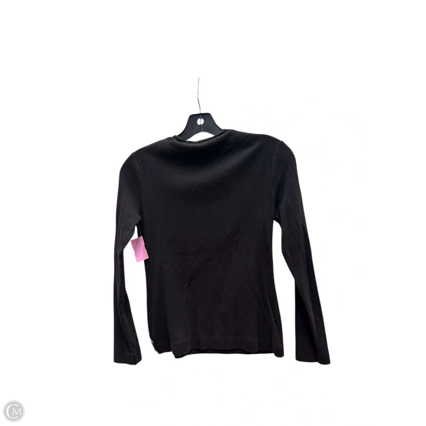 Top Long Sleeve Designer By Tory Burch In Black, Size: S
