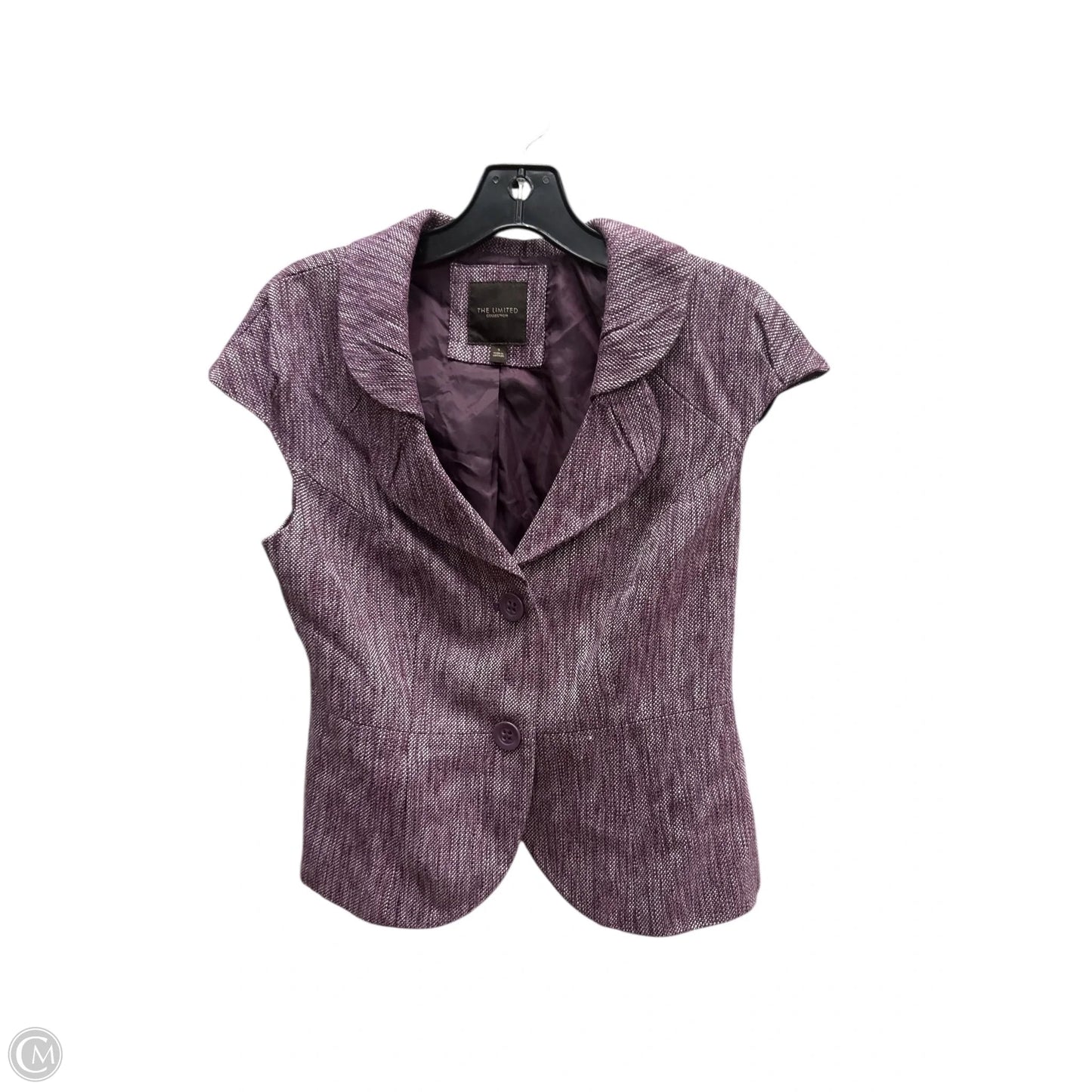 Blazer By Limited In Purple, Size: S