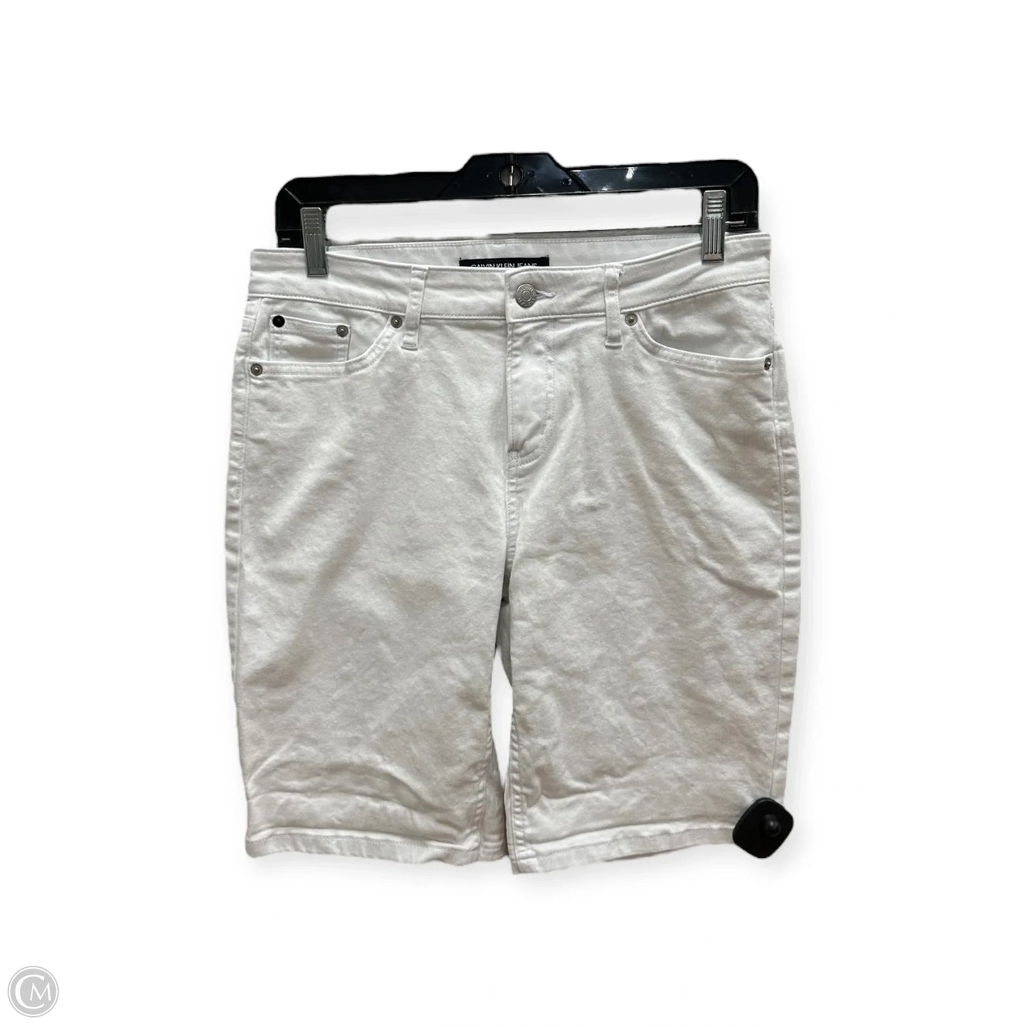 Shorts By Calvin Klein In White, Size: 6