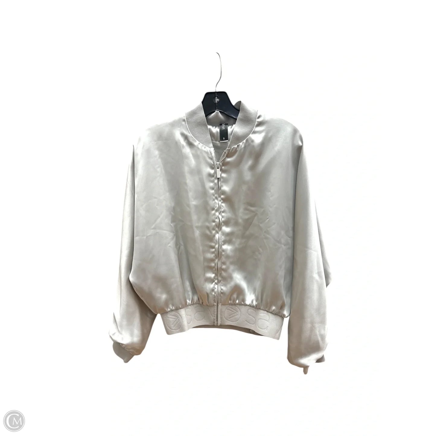 Jacket Other By Clothes Mentor In Silver, Size: S