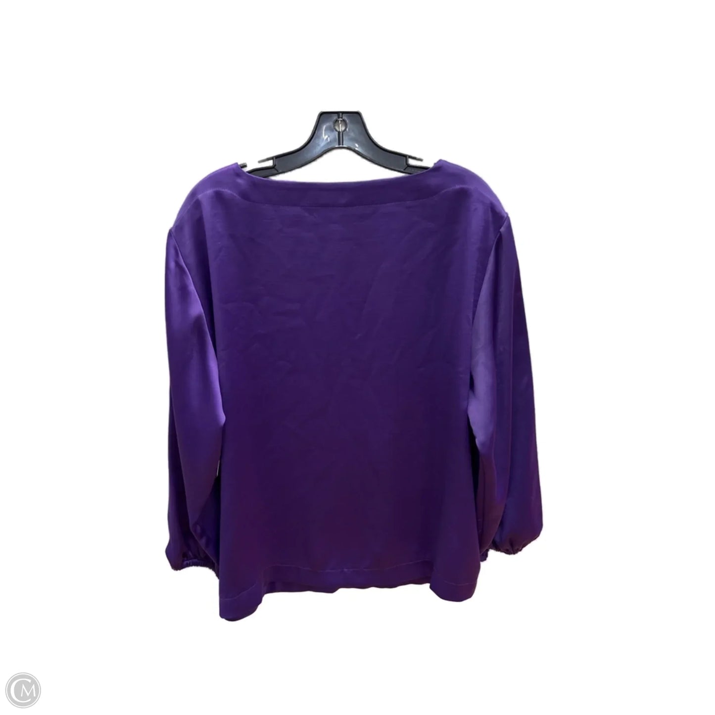 Top Long Sleeve By Lane Bryant In Purple, Size: 14