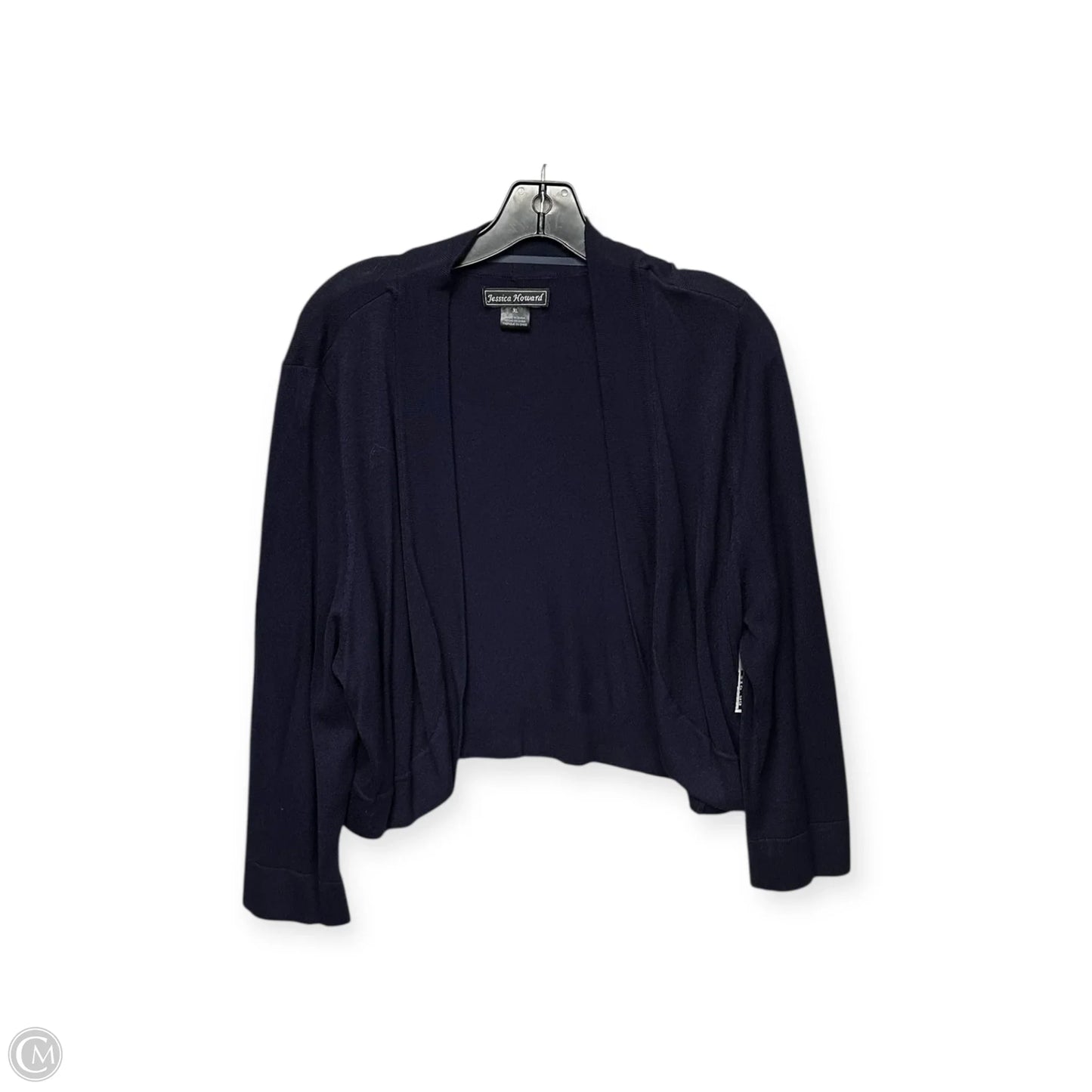 Cardigan By Jessica Howard In Navy, Size: Xl