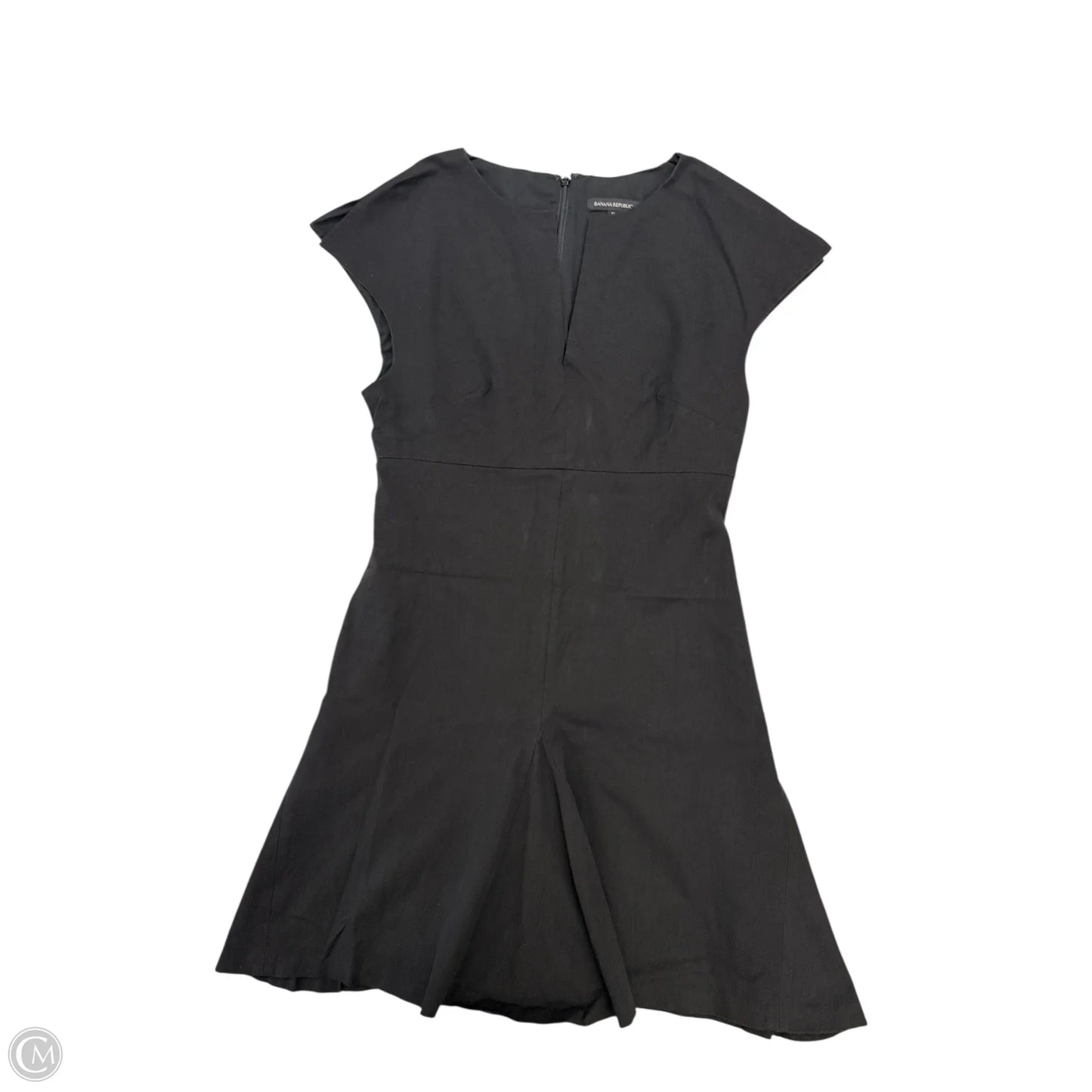 Dress Party Midi By Banana Republic In Black, Size: 12