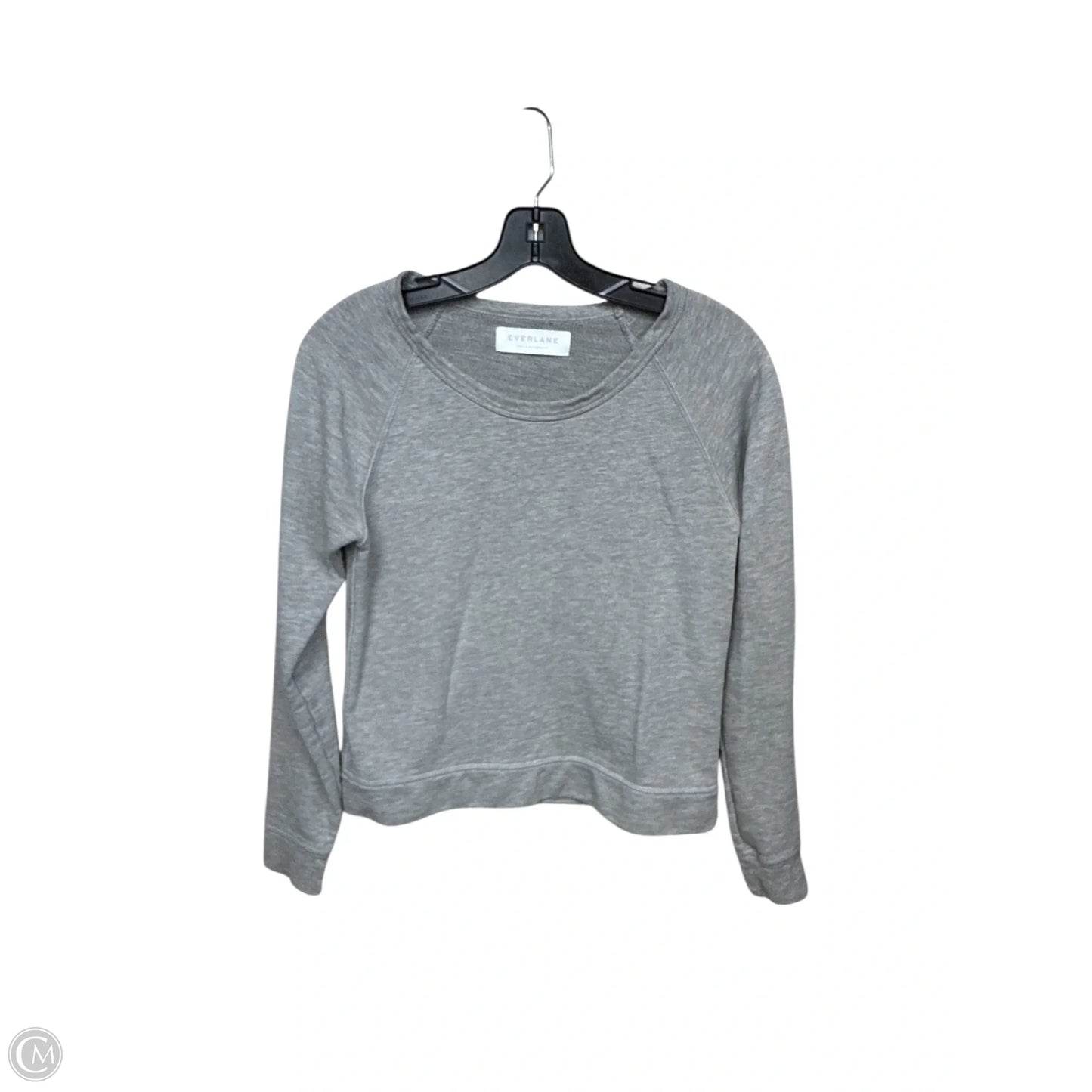 Sweatshirt Crewneck By Everlane In Grey, Size: Xs