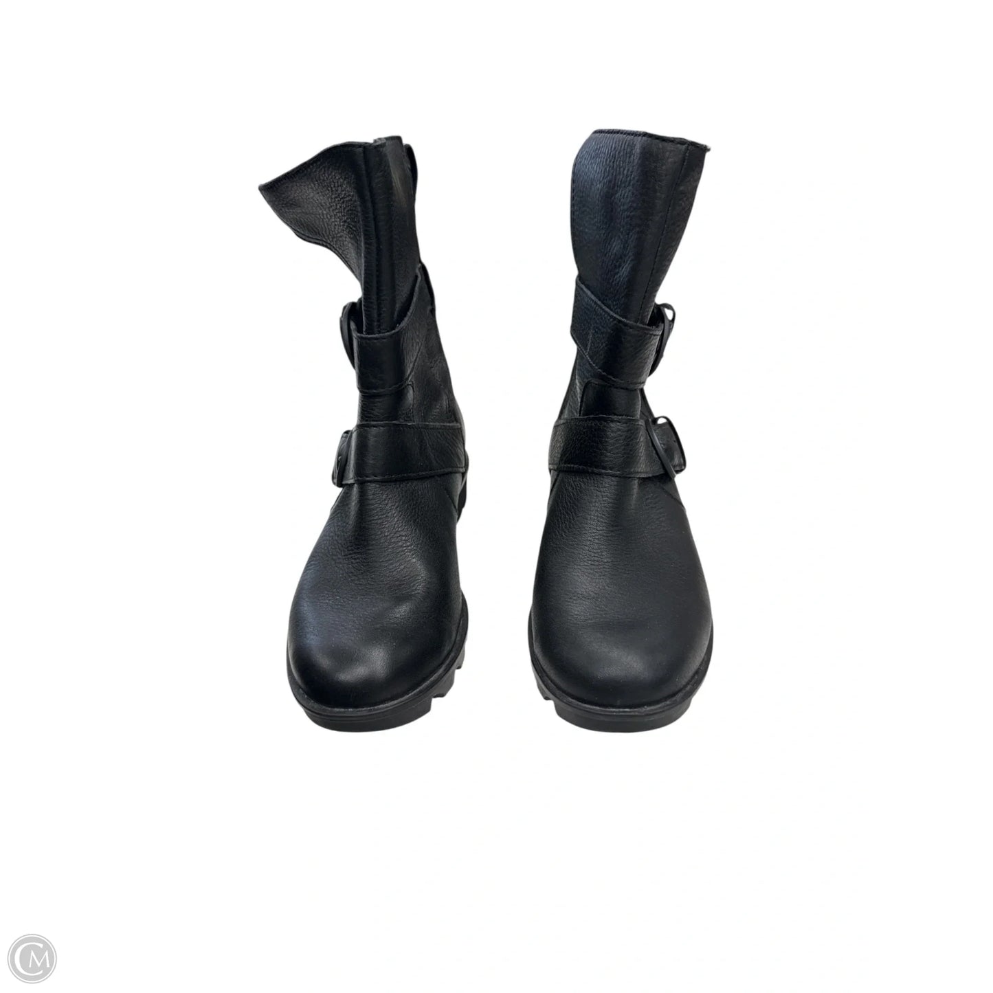 Boots Ankle Heels By Sorel In Black, Size: 8