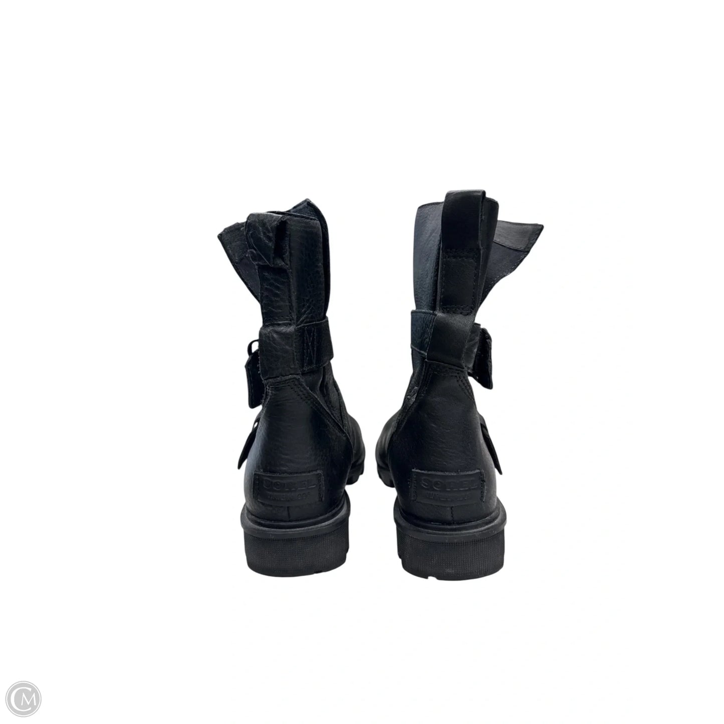 Boots Ankle Heels By Sorel In Black, Size: 8