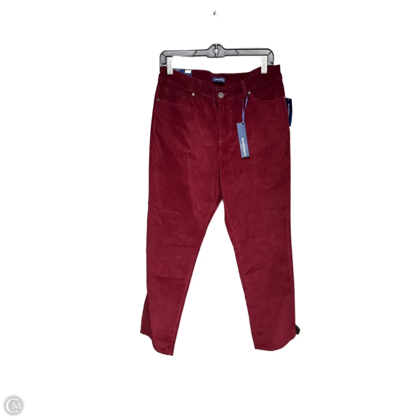 Pants Corduroy By Bandolino In Red, Size: 12