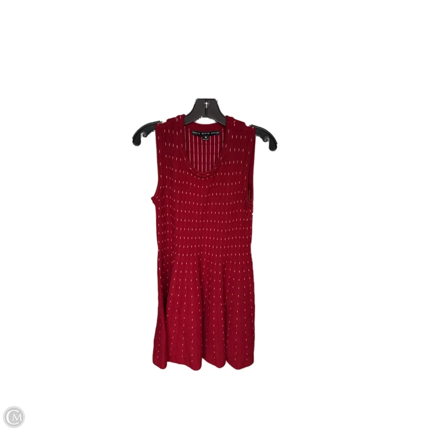 Dress Sweater By Hyfve In Red, Size: M