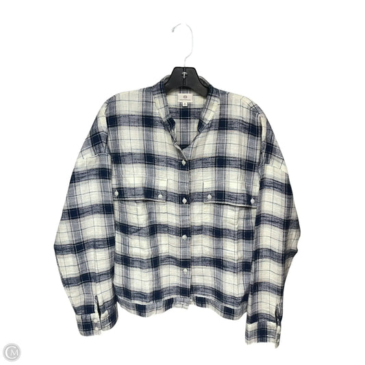Top Ls By Adriano Goldschmied In Plaid Pattern, Size: M