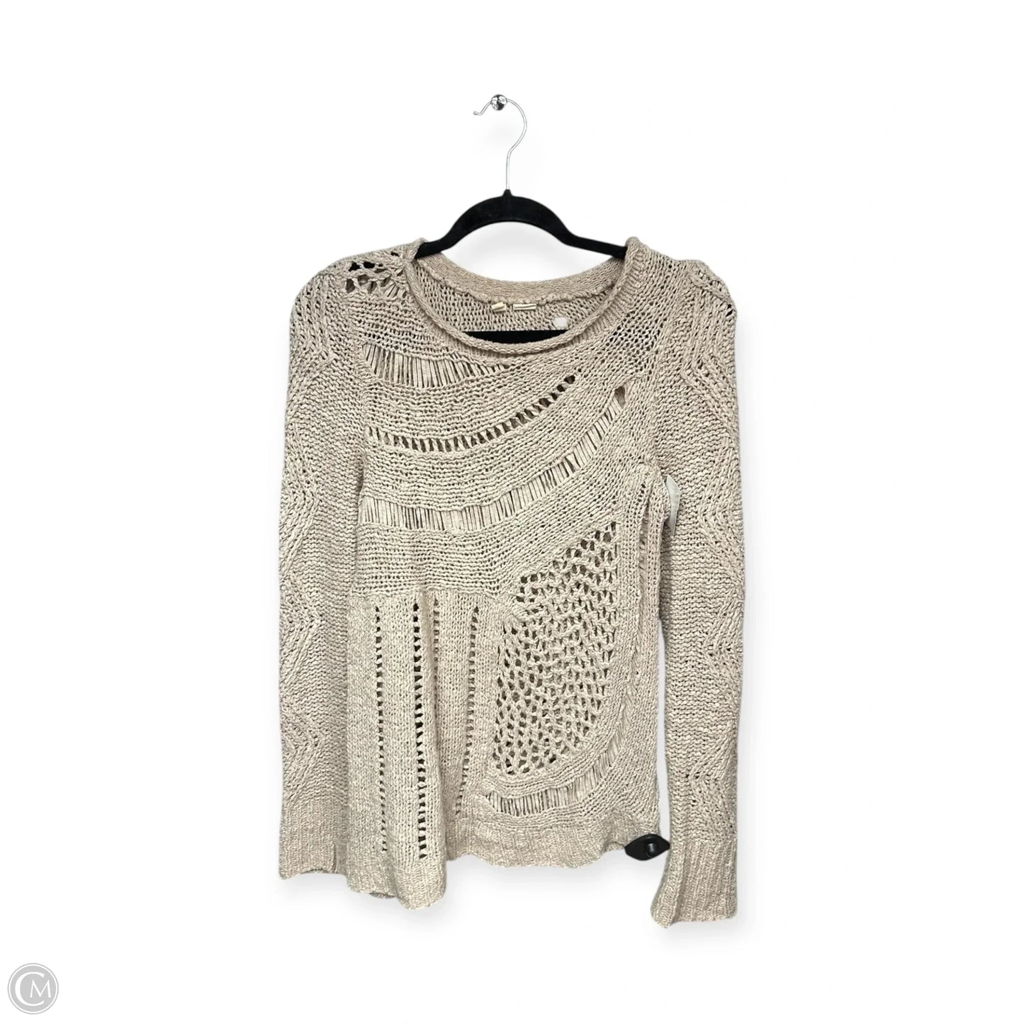Sweater By Moth In Tan, Size: M