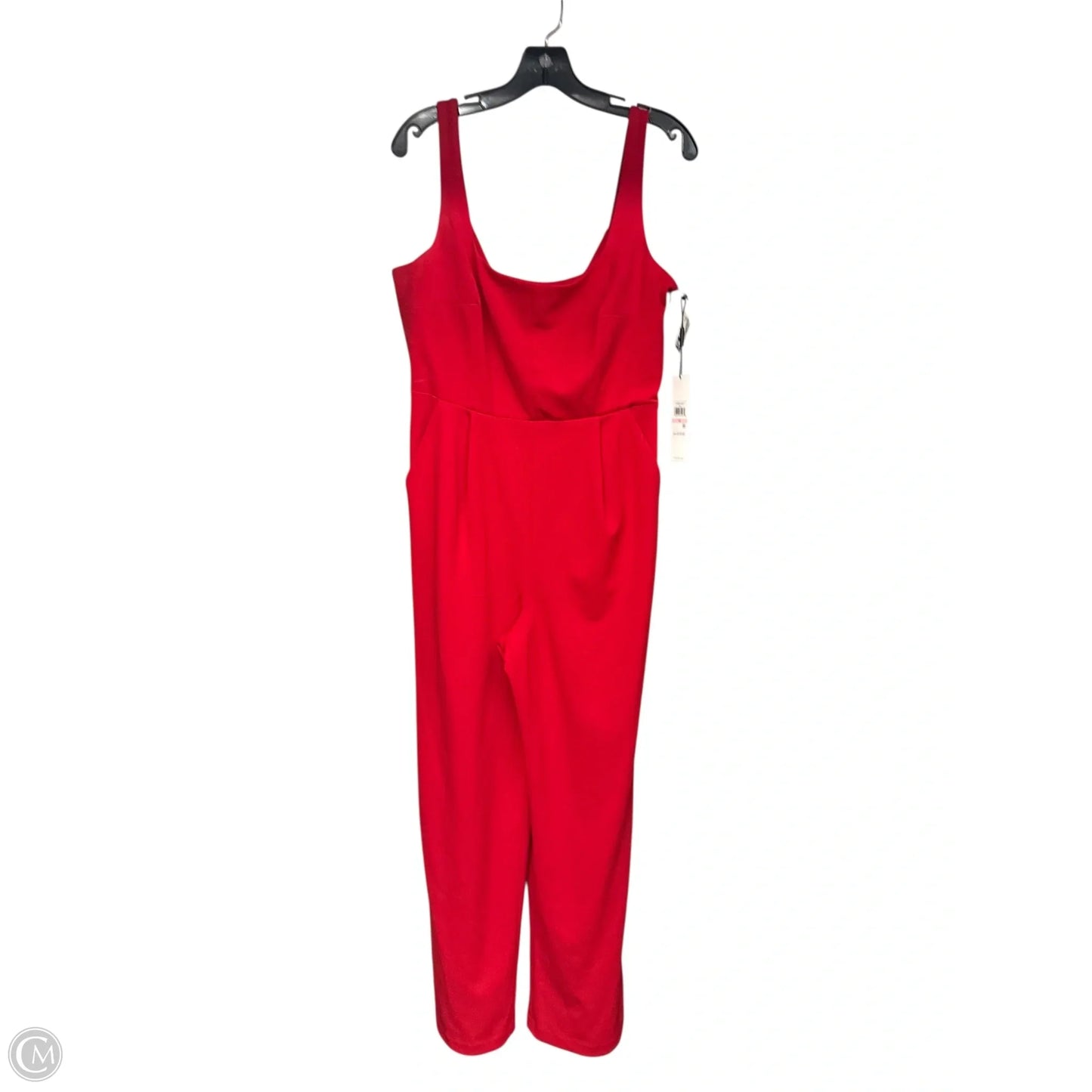 Jumpsuit By Calvin Klein In Red, Size: 10