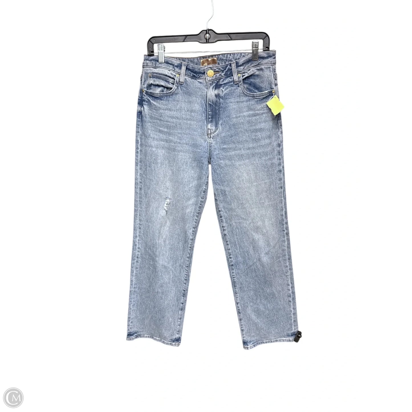 Jeans Straight By Kut In Blue Denim, Size: 4