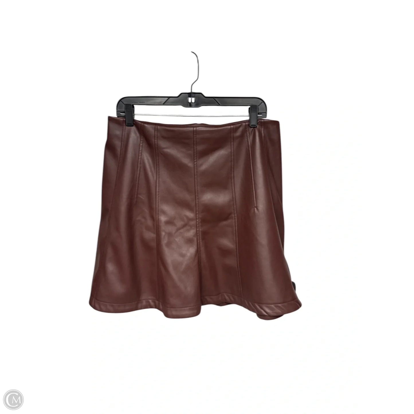 Skirt Midi By Loft In Brown, Size: 14