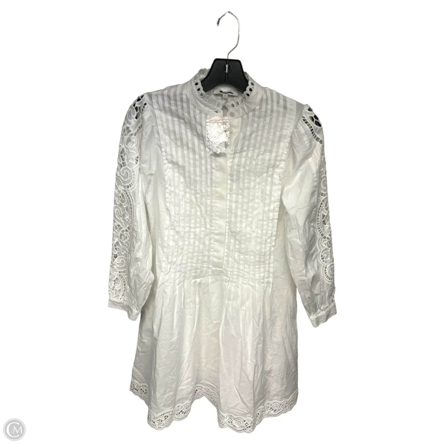 Dress Party Midi By Madewell In White, Size: Xs