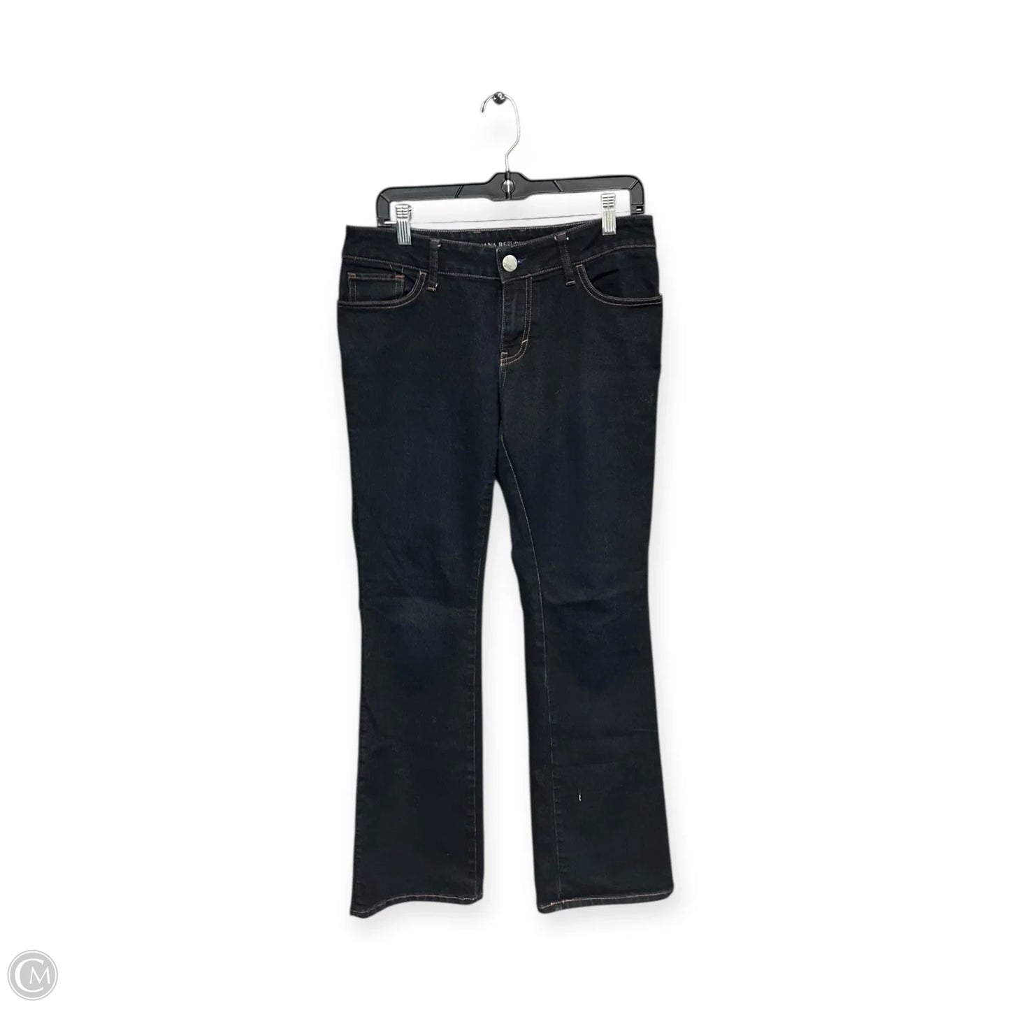 Jeans Boot Cut By Banana Republic In Blue Denim, Size: 8