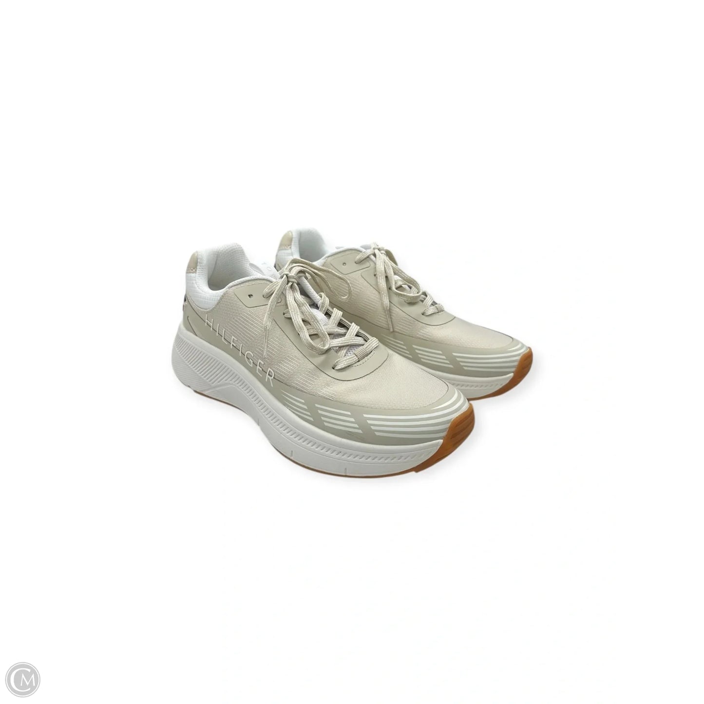 Shoes Athletic By Tommy Hilfiger In Tan, Size: 9
