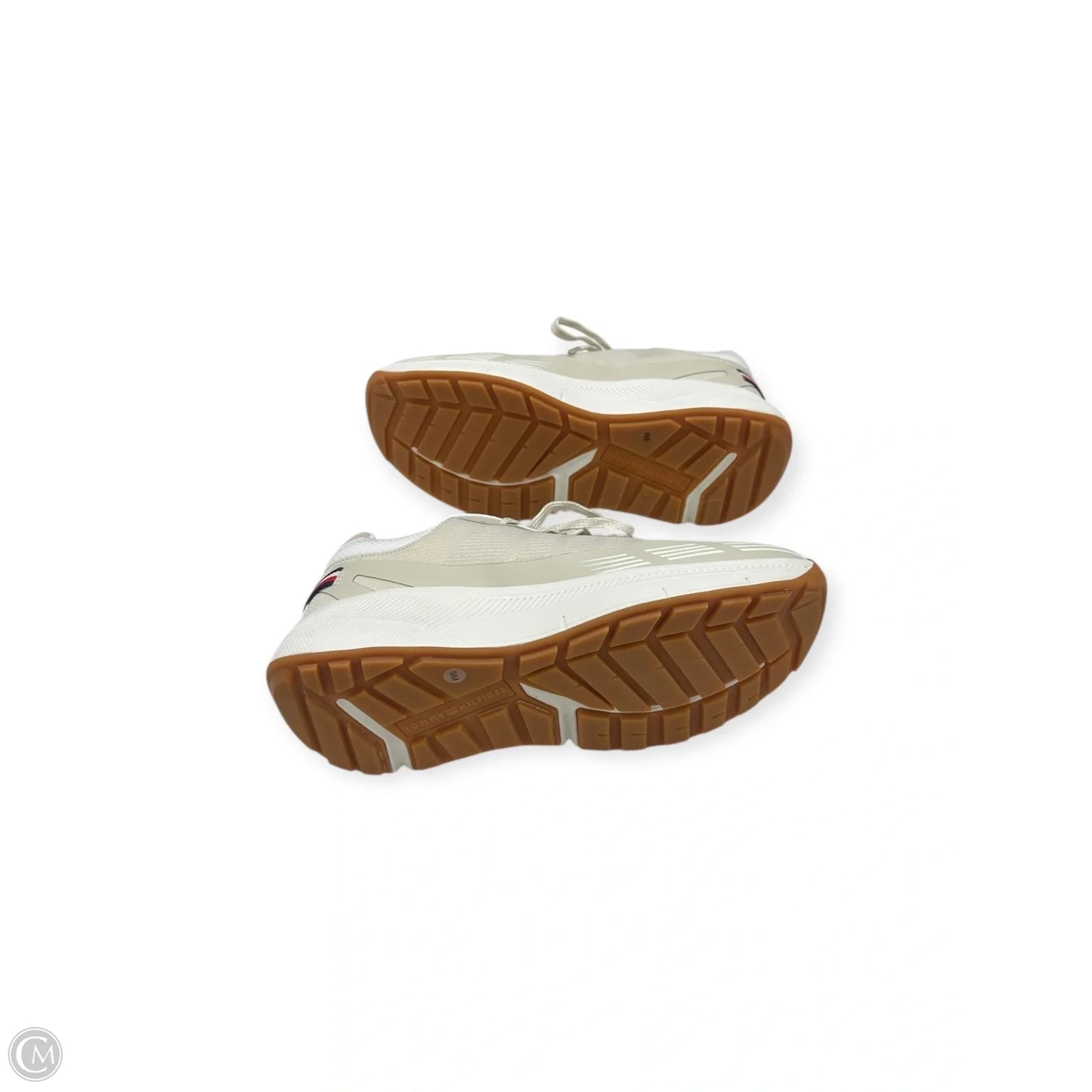 Shoes Athletic By Tommy Hilfiger In Tan, Size: 9