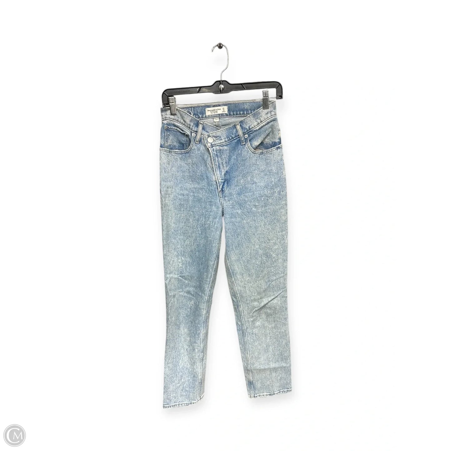 Jeans Straight By Abercrombie And Fitch In Blue, Size: 4