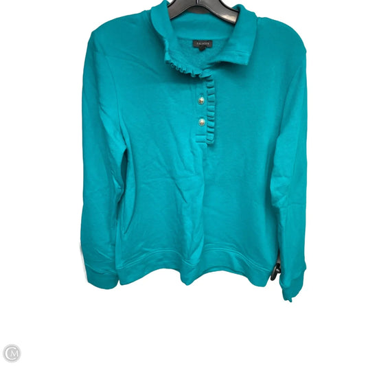 Sweater By Talbots In Teal, Size: M