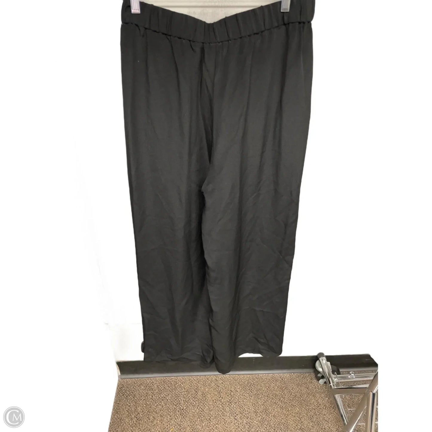 Pants Wide Leg By Eileen Fisher In Black, Size: S