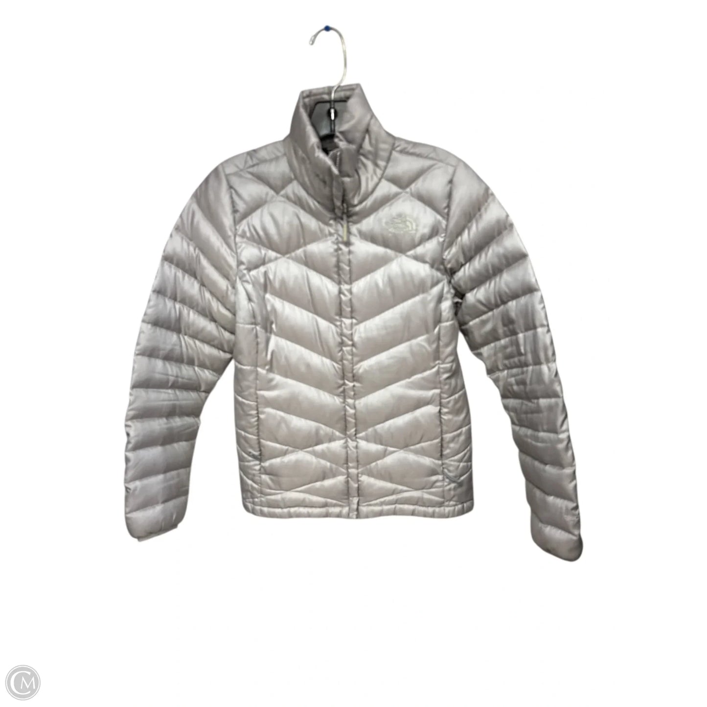 Jacket Puffer & Quilted By The North Face In Grey, Size: S