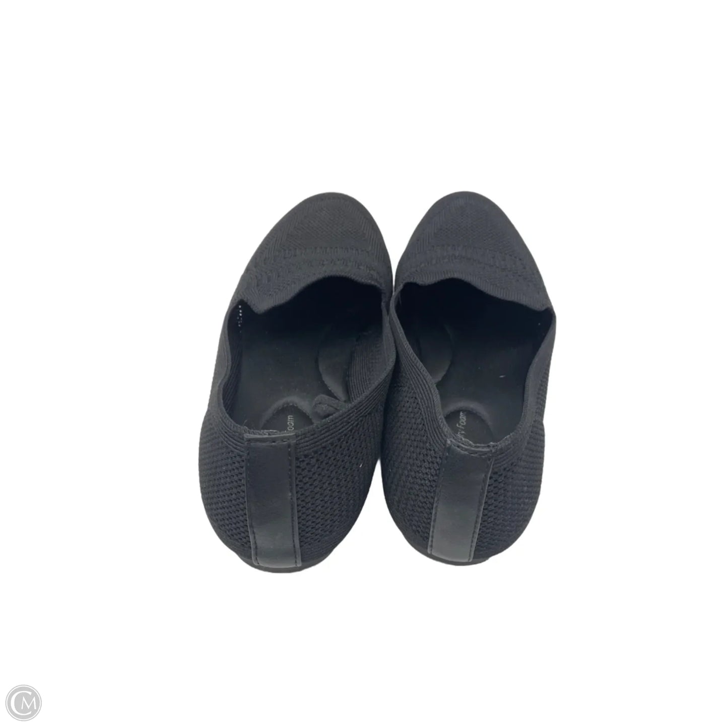 Shoes Flats By Time And Tru In Black, Size: 9