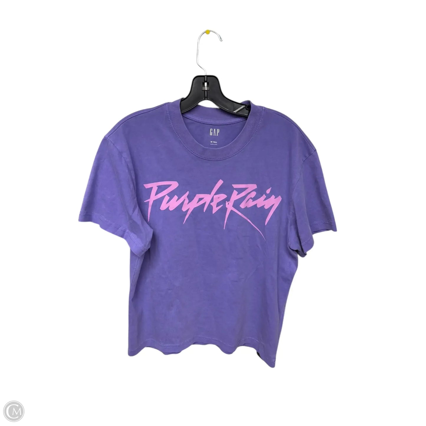 Top Short Sleeve By Gap In Purple, Size: M