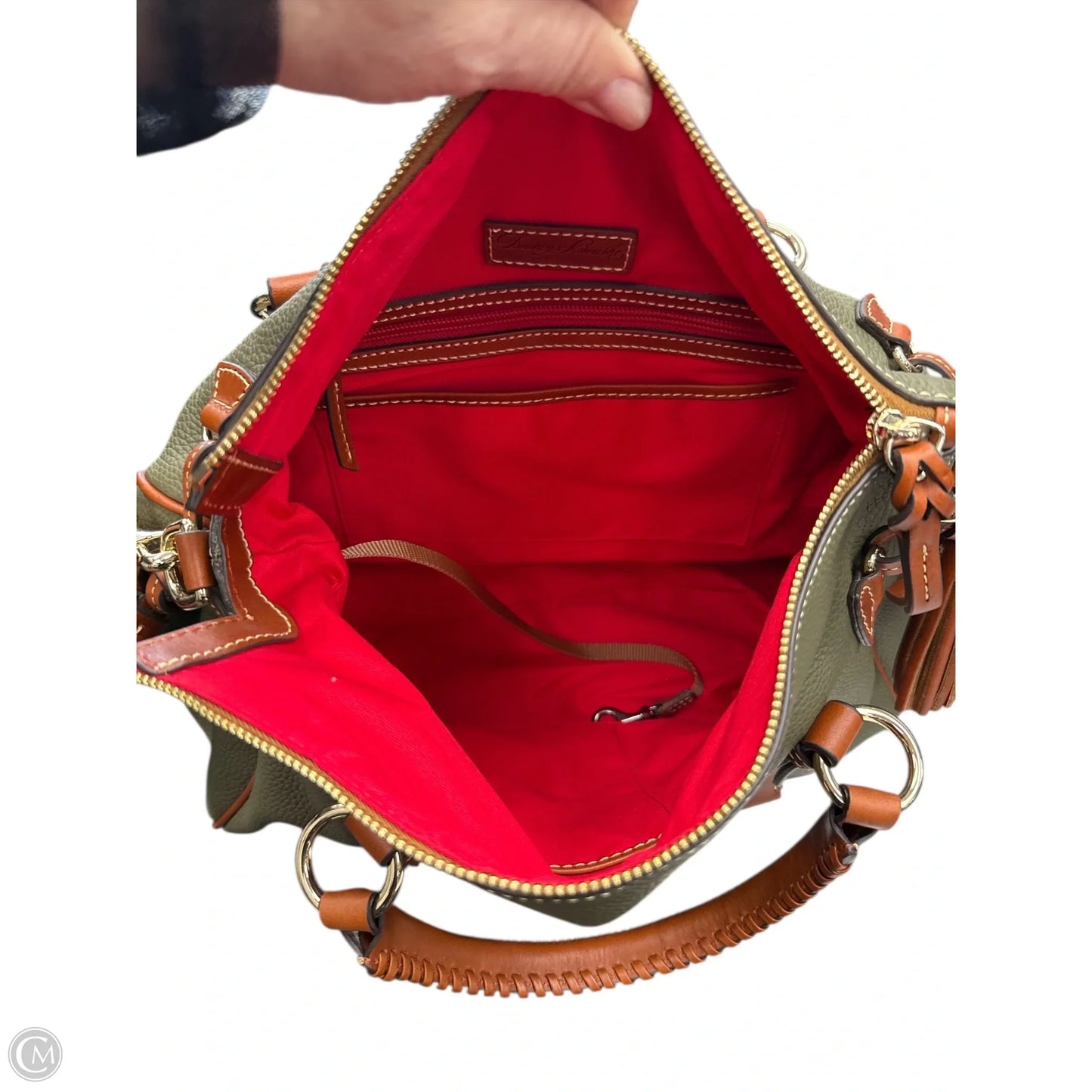 Handbag Designer By Dooney And Bourke, Size: Large