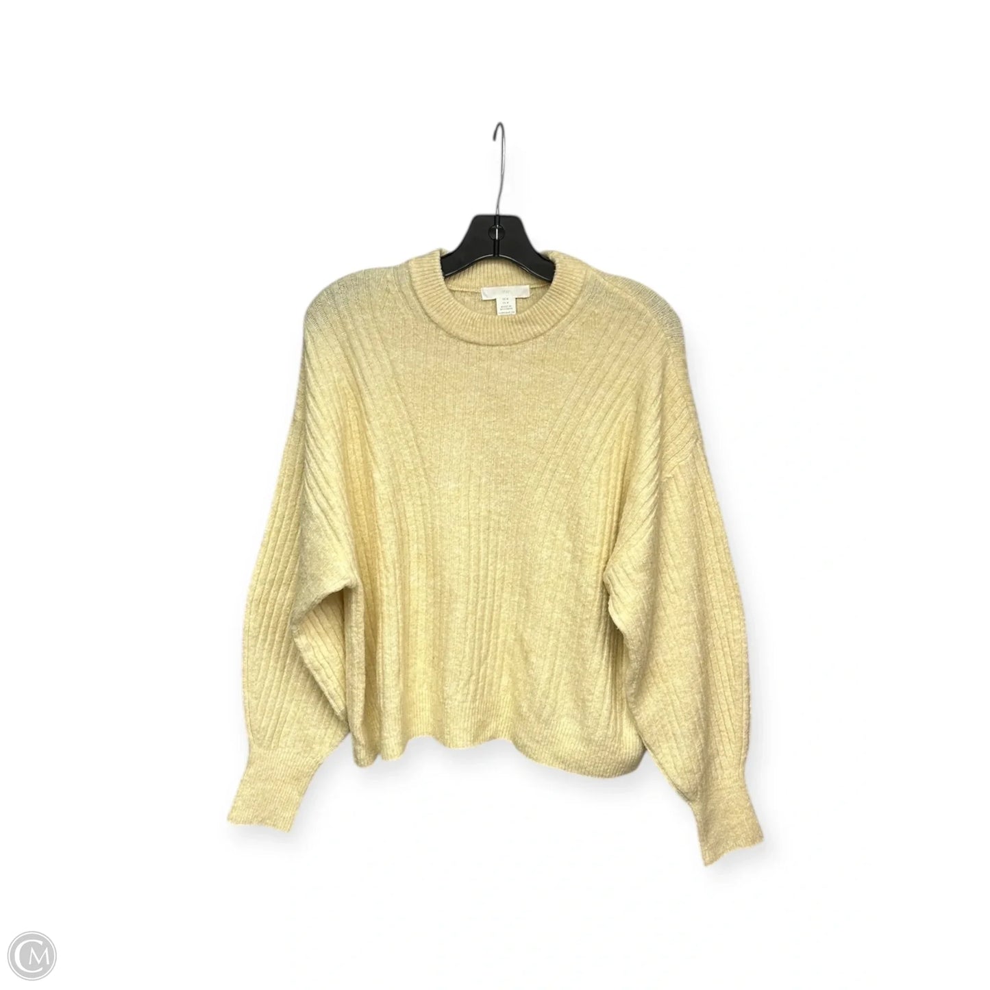 Sweater By H&m In Yellow, Size: M