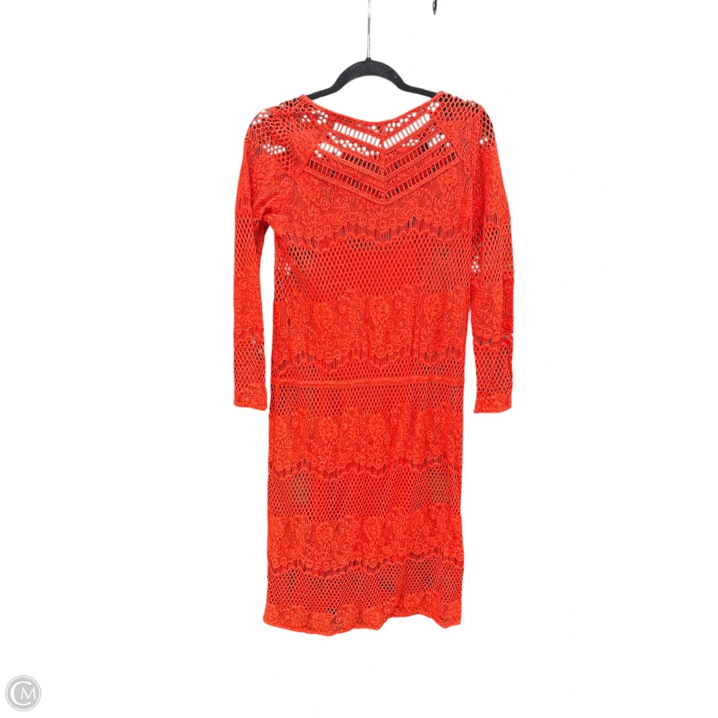 Dress Casual Midi By Free People In Orange, Size: S