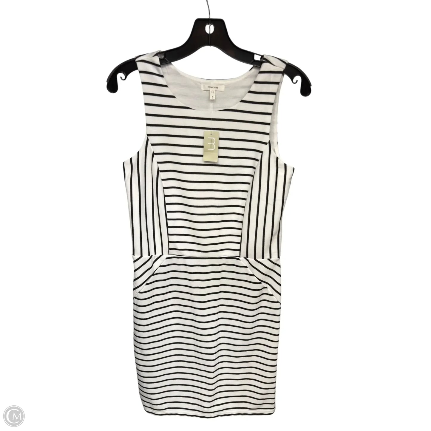 Dress Casual Midi By Maurices In Striped Pattern, Size: S