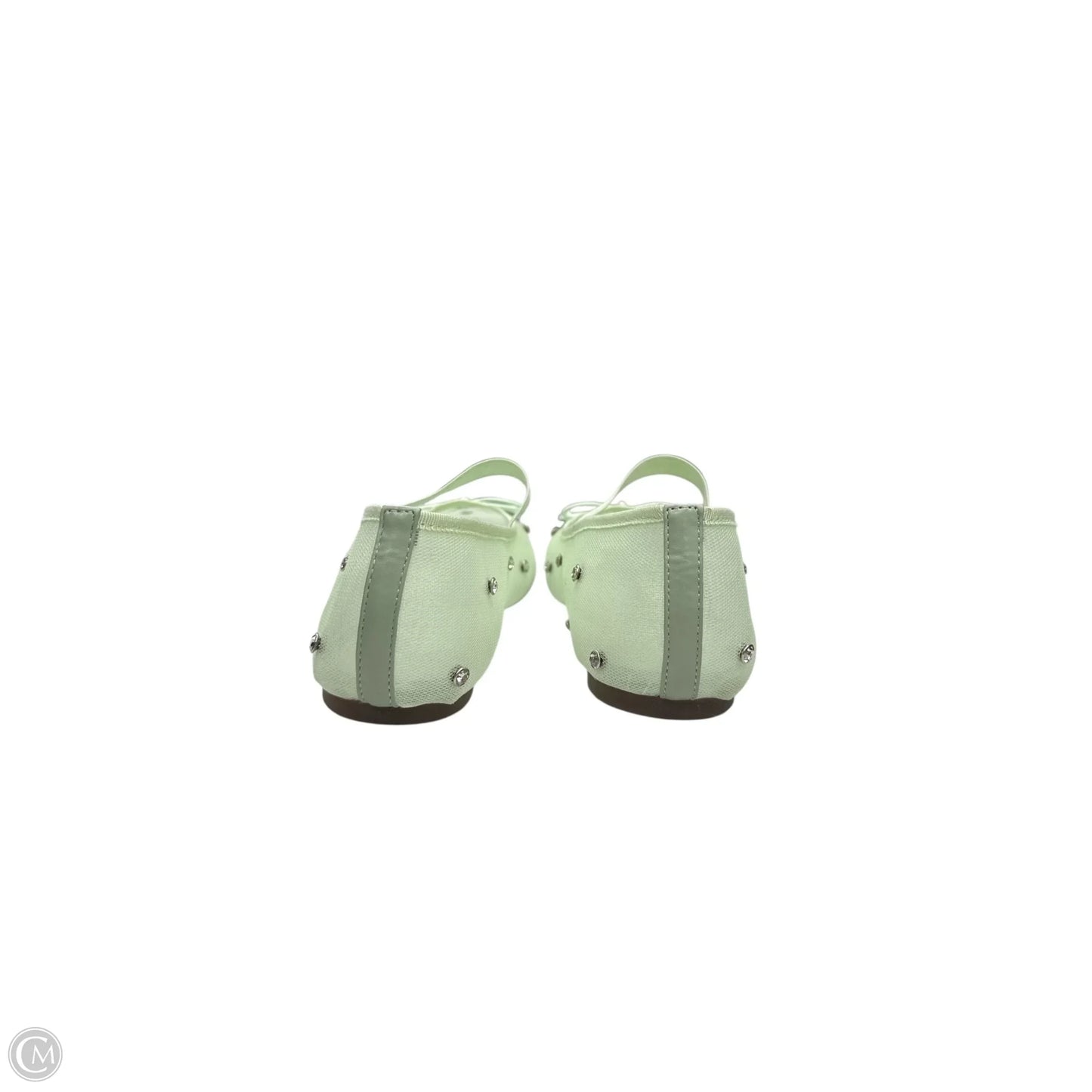 Shoes Flats By Clothes Mentor In Green, Size: 9
