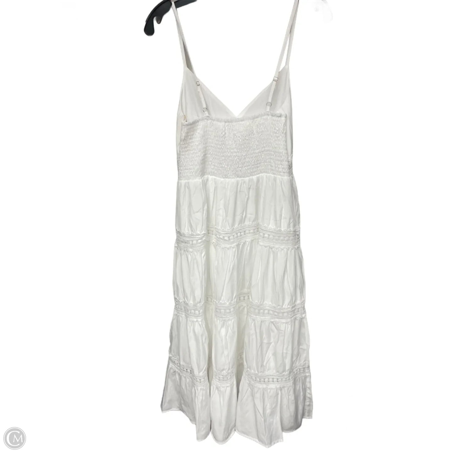 Dress Casual Maxi By Clothes Mentor In White, Size: M