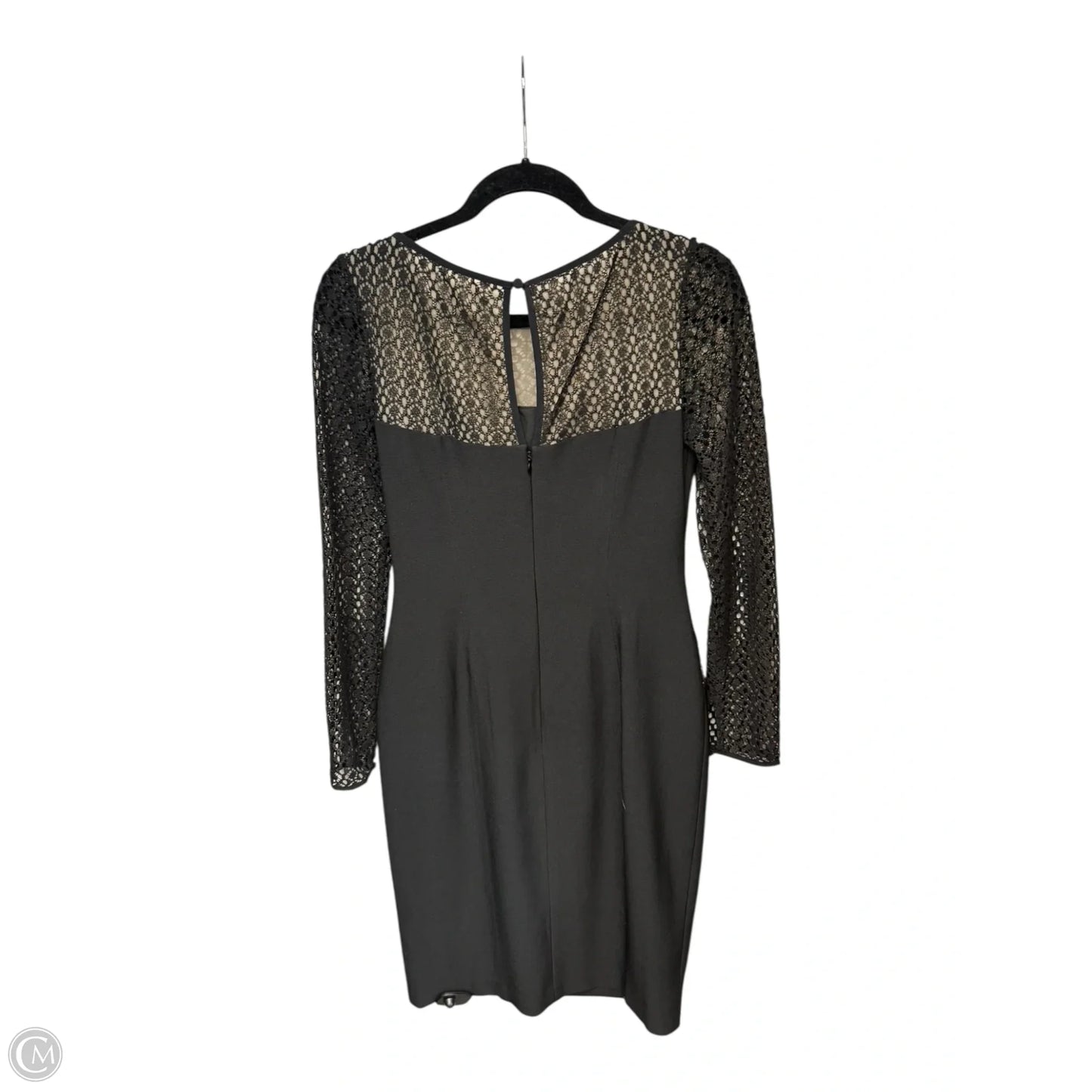 Dress Party Midi By Maggy London In Black, Size: 6