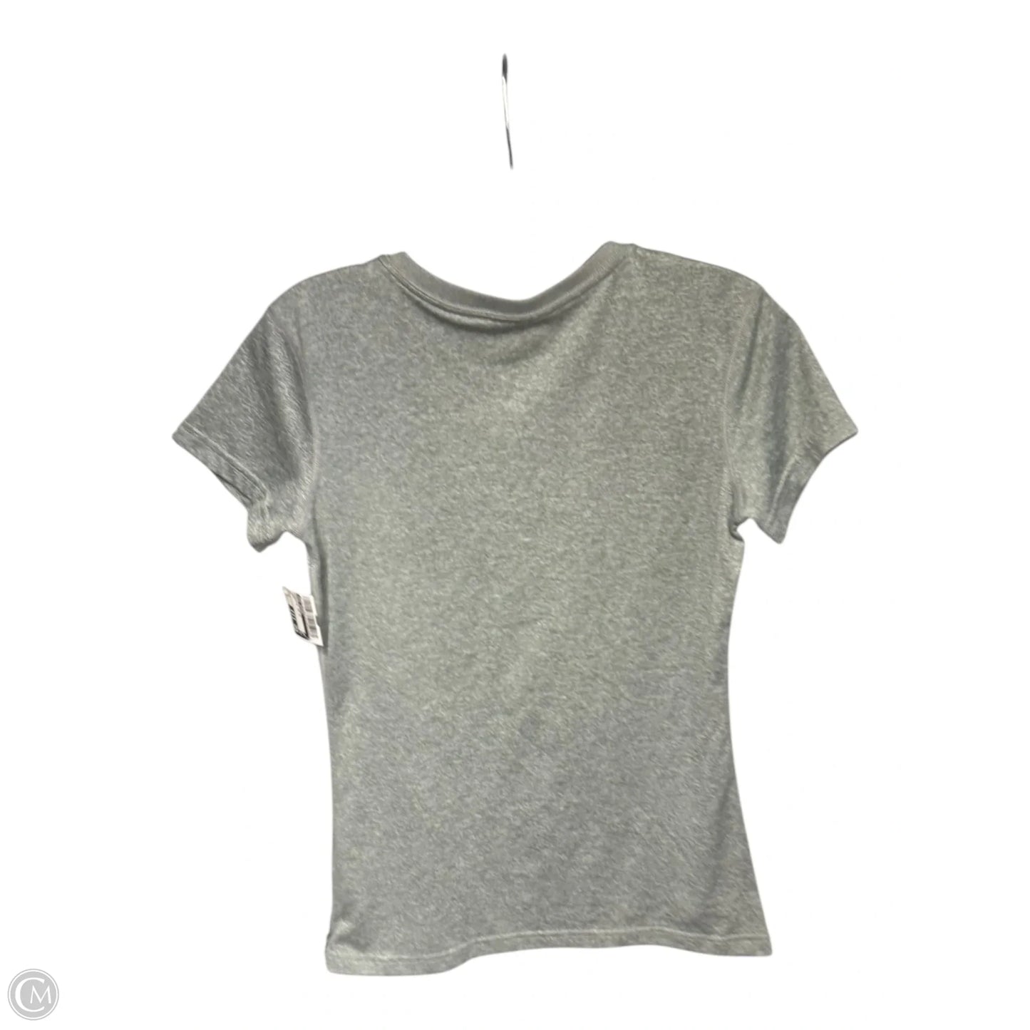 Athletic Top Short Sleeve By Nike Apparel In Grey, Size: S
