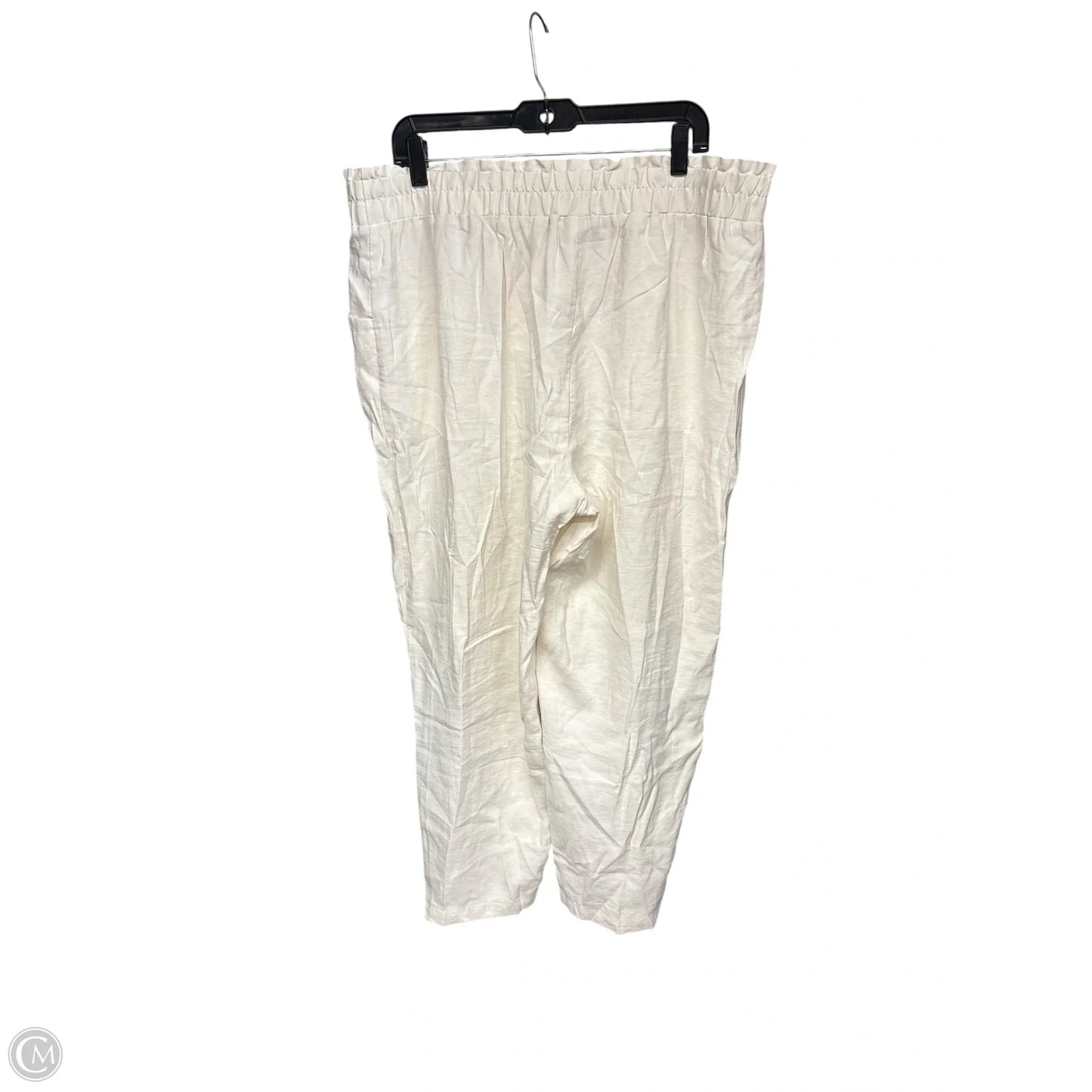 Pants Lounge By A New Day In Cream, Size: Xxl